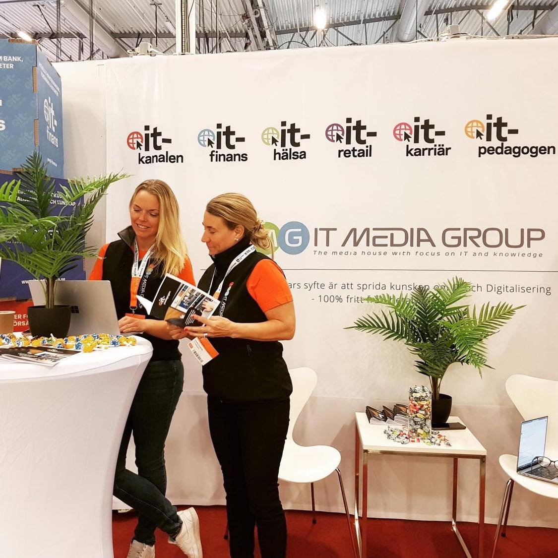 it pedagogen på plats under sett dagarna